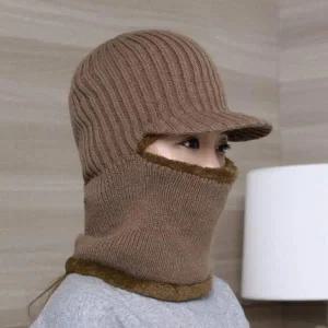 겨울 방한 털모자+넥워머 스타일 남녀공용 겨울 귀도