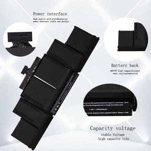 DXT 노트북 배터리  애플 호환 맥북 호환 프로 15 인치 A1398 레티나  ME293 MGXA2 2013 및 중반 A1618