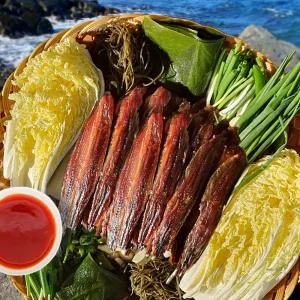 구룡포 30년 장인의 쫀득한 완전손질 과메기 / 야채세트 (20미/40쪽)