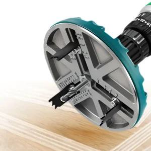 센터드릴 포함 풀세트 우드 워킹 홀 오프너 커터