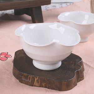 백자 물레연 오인잔 찻잔 다도잔 도자기찻잔 전통찻잔 녹차잔 홍차잔 다기 다도