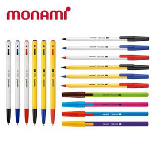 모나미 153볼펜/153비비드/153스틱 1타 12개 0.7/1.0 리필심 영심이 국민볼펜