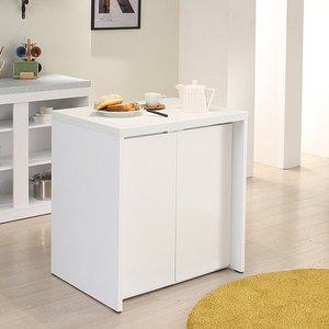 [모던탑21]샤인-대리석 800 홈바형 아일랜드식탁 [인조대리석상판]