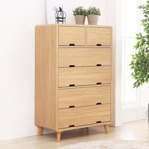 리빙인도무스 라인 5단 서랍장 아카시아