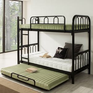 [가구타운] 철제 3층 슬라이딩 이층침대 분리형 DW201 싱글/슈퍼싱글 3인용 프레임