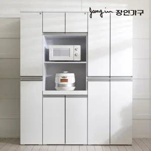 [장인가구]쉐프 LPM 주방수납장세트(렌지대+수납장+틈새)