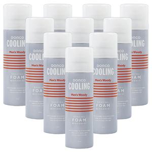 도루코 쿨링 쉐이빙폼 멘즈 우디 210ml x 10개 쉐이빙 면도 거품 폼 젤