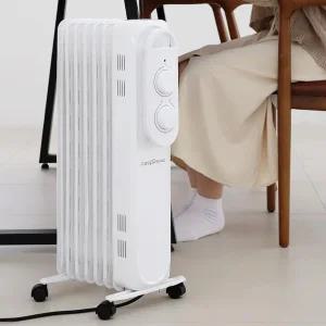 대성 욕실 타이머 라디에이터 7핀 화장실 전기히터 동파방지난로 가정용 방열기 사무실 난방