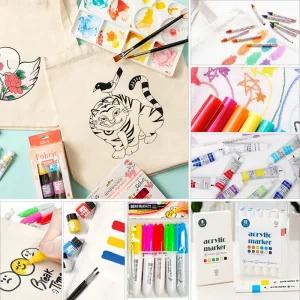 [문구티쳐] 민화샵 전통 민화 에코백 만들기 (11종) 패브릭 채색도구 모음전 diy 에코백 다용도가방 패브릭만들기 색칠하기 패브릭 마카 크레용 물감 페브릭마카 아크릴마카 k-컬쳐