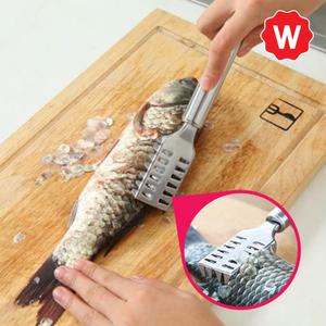 커틀러 생선 비늘치기 비늘제거기 낚시용품 바다 물고기 비늘칼 스텐 재질