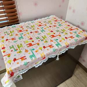 쥬쥬 김치냉장고커버 가전커버 2컬러 패브릭 뚜껑형 김치 냉장고 덮게