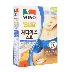 보노 컵스프 체다치즈스프 x 1케이스(3봉) / 간단한아침식사