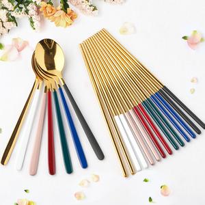 지베아 루체 숟가락 젓가락 포크 나이프 한식기 4종세트