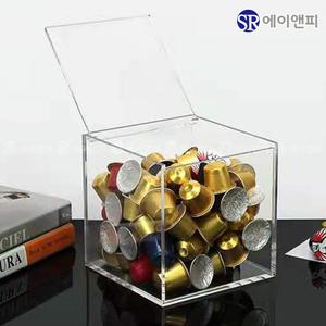 네스카페 BOX 네스프레소 커피캡슐 투명아크릴 보관함 CH