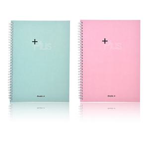 더블에이 플러스 파스텔 좌철노트 B5 스프링 공책