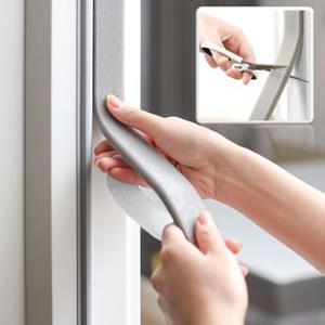 창문형 에어컨 틈새 막이 2개 창틀 샷시 물고임 베란다 벌레막이 빗물 물막이 방충망 사이