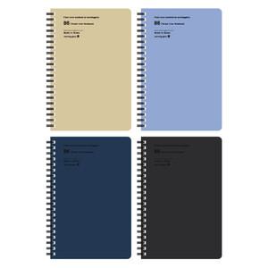 모닝글로리 합지컬러 스프링 노트 B6 좌철 유선 공책 심플한 깔끔한 중학생 고등학생 영단어 수첩 암기