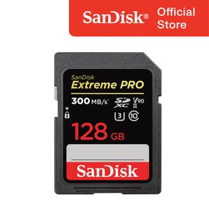샌디스크 SD카드 익스트림 프로 V90 128GB 캐논 소니 니콘 카메라 메모리
