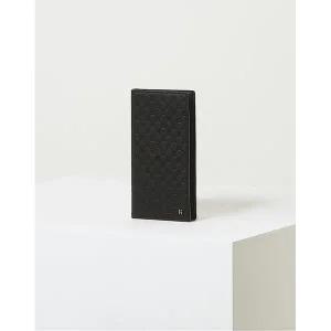 갤러리아 헤지스핸드백 블랙 로고패턴 소가죽 장지갑 HJWA3E822BK