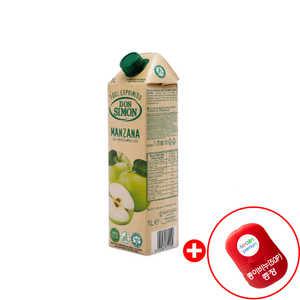 돈시몬 생과일 100% 착즙 사과주스 1리터 6개 +종이비누50P