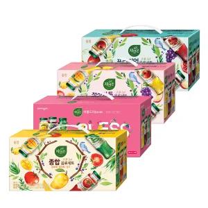 자연은 주스병 선물세트 180ml x 12병 x 2세트(종합/싱그런/프리미엄/아름드리