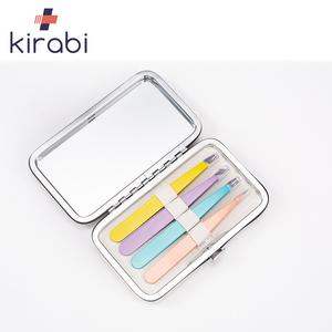 키라비 쪽집게 인그로운헤어 핀셋 미니 족집게 트위저 4종세트