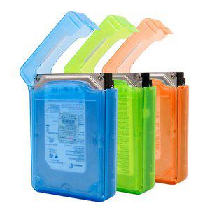 [유니콘] 3.5인치 하드보관케이스/보호패드/잠금장치