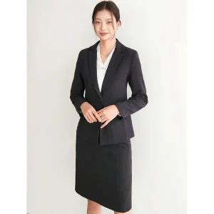 [하프클럽/]가성비 여성 정장자켓  기본 여자 면접 자켓 정장마이 재킷 블랙
