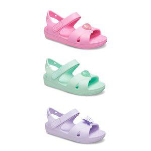 [크록스] 키즈 클래식 크로스 스트랩 샌들 206245 아동 샌들 슬리퍼 3종 택1