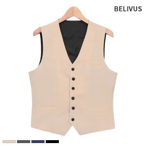 [빌리버스]빌리버스 남자 조끼 BIT026 남성 브이넥 수트 정장 베스트