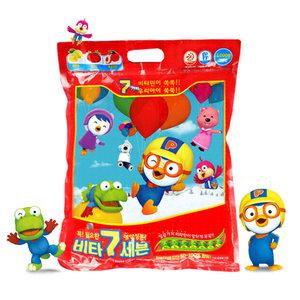 뽀로로 비타7세븐 1000정 어린이 비타민 캔디 사탕 자일리톨 키즈 유치원 간식 D