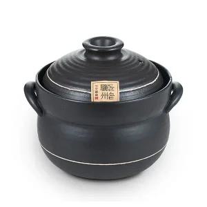 국내생산 여주 돌솥 냄비 이중뚜껑 넘침방지