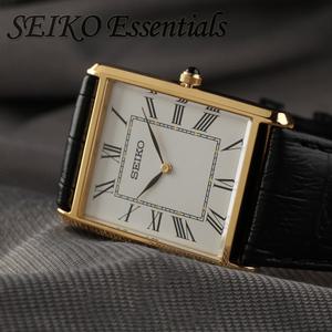 세이코 SEIKO 세르띠에 남자 여자 가죽 손목 패션시계 SWR052