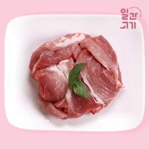 [롯데백화점]온도씨 [일간고기][냉장]무항생제 한돈 후지(뒷다리살) 찌개용 500g