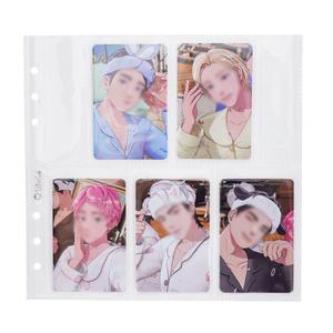 [A5 모음] 하이하바 A5 클리어 포켓 6공 바인더 속지 23종 시리즈 포카 콜북 폴라