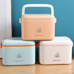 가정용 2단 구급함 구급상자 상비약 알약 보관함