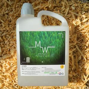 모어우드 피톤치드 집안 사무실 담배냄새제거 주방 공기 실내탈취제 심재 편백수 2L