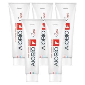 아이오바이오 고불소치약 F1450 충치예방 치약 5세트