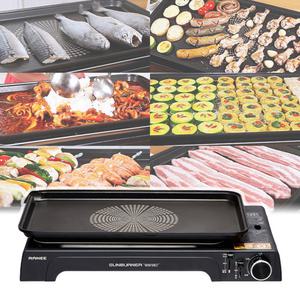 부탄가스그릴팬 가졍용대형삼겹살버너 휴대용와이드고기불판