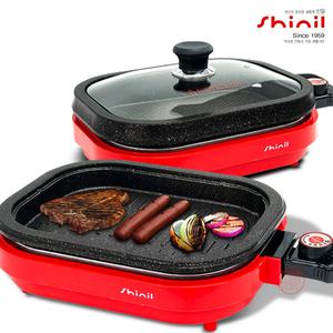 신일 국산 멀티 트윈팬 전기그릴 전기팬 생선구이기 생선그릴 잔치팬 전골팬