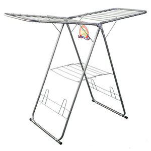 알뜰건조대 올스텐 Y형 갈고리 빨래건조대 더블라인/넘어짐방지봉