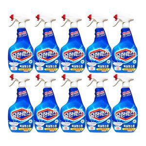 유한락스 살균 세정 욕실 화장실 청소용 600ml X 10개