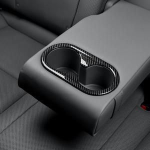 쏘나타 디엣지 튜닝 용품 2열 컵홀더 커버 카본 몰딩 N라인 호환