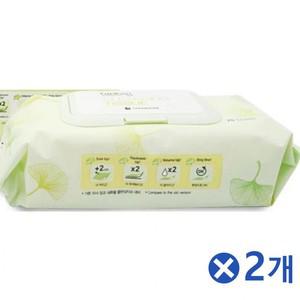 클렌징티슈 70매x2개 화장지우는티슈 순한제품 세안
