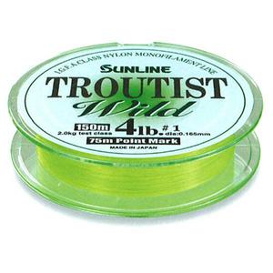 (선라인)트라우티스트 와일드 (송어전용라인)루어낚시