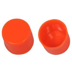 10개 형광 실리콘 아시바 파이프 캡 뚜껑 마개 42 48.6 비계파이프 아씨바 비게캡