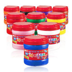 아모스 아이클레이 대용량 400g 버켓 전색상 수업용