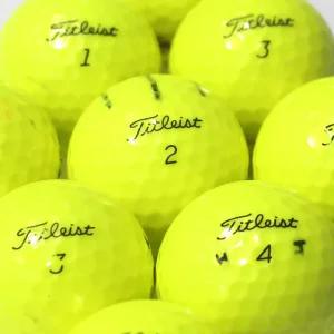 로스트볼 타이틀리스트 A-급 옐로우 혼합 PRO V1.V1X.AVX 3.4피스 50개