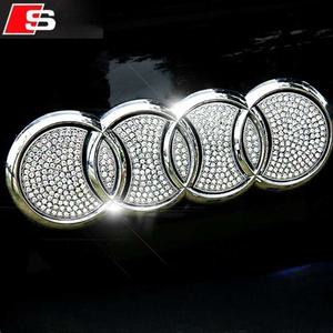 아우디 테일로고 큐빅 앰블럼 스티커 뒷밴드 셀프튜닝 필름