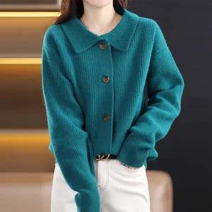 [리블리크]요니타 카라 니트 가디건_RC3GD034